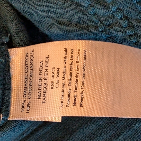 Faherty Ninie Shift Dress Majolica - Picture 5 of 6